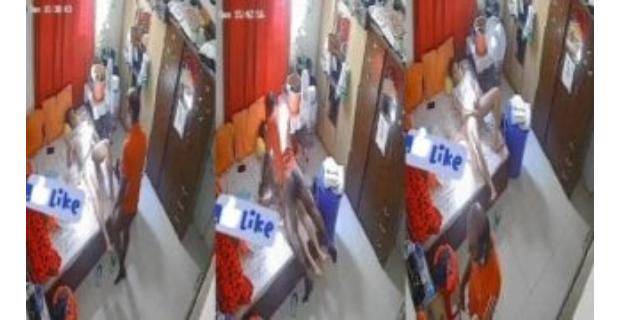 Horny sasur bahu ki chudai bedroom me pakdi gayi cctv par